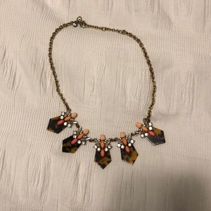Jcrew Tortoise necklace